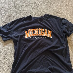 Michigan Navy Blue T-Shirt